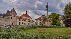 Prag   -  Hradschiner Platz 