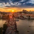 Prag im Abendlicht