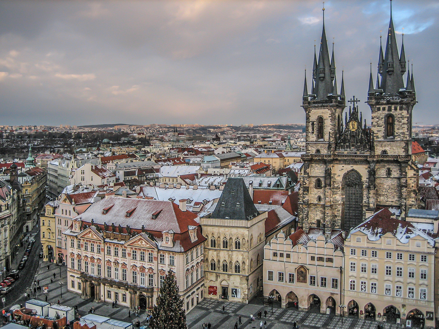 Prag im Dezember 1