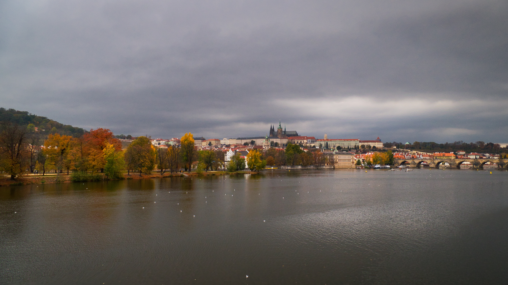 Prag im Herbst