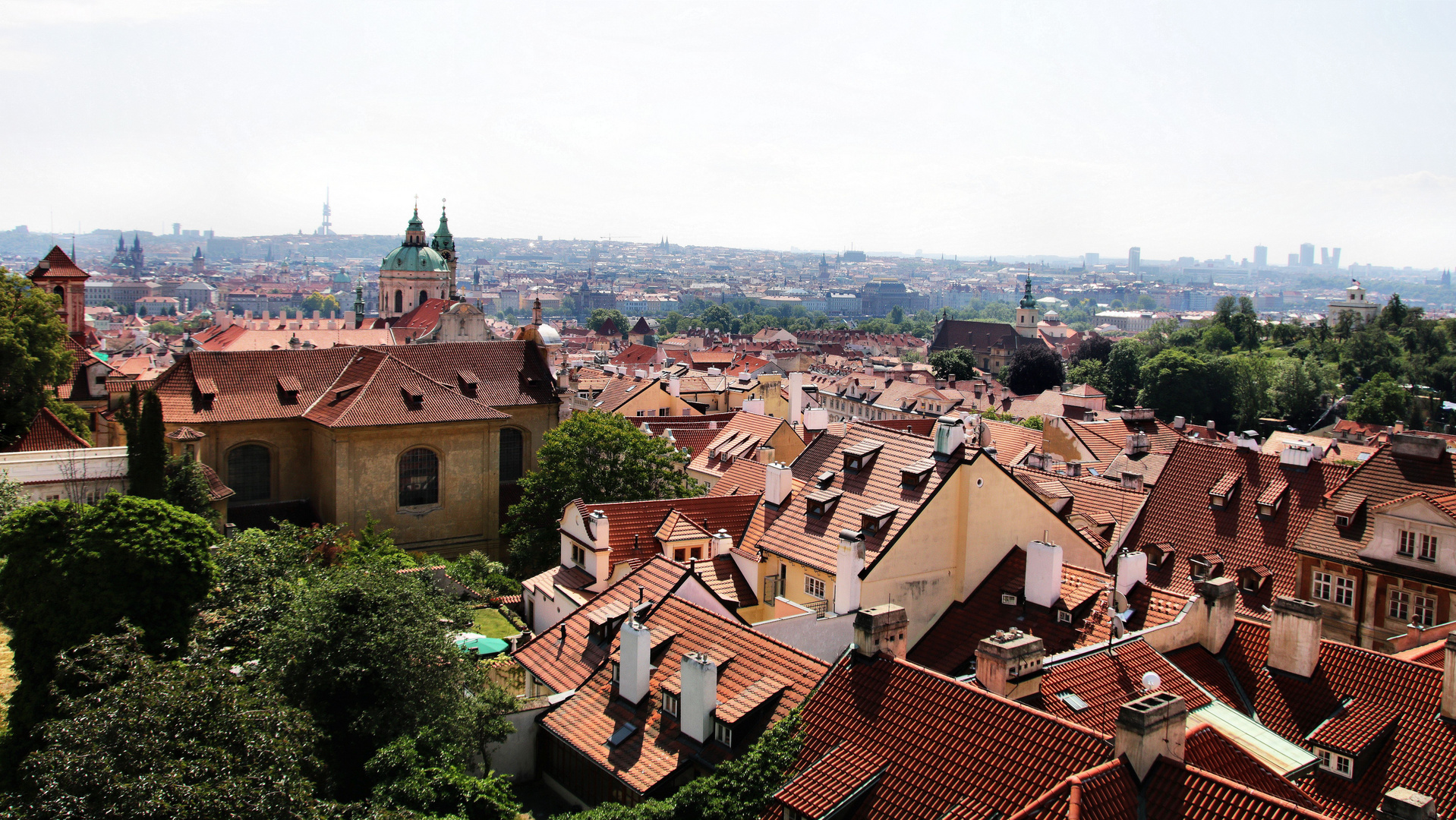 Prag im Mai.