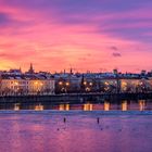 Prag im Morgenrot