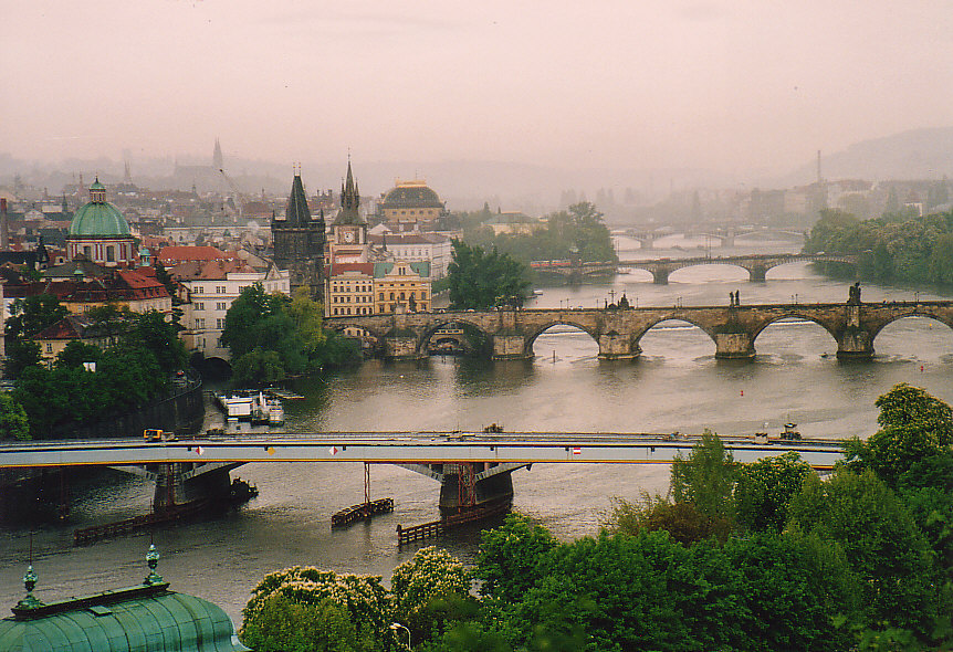 Prag im Regen :-((   1994