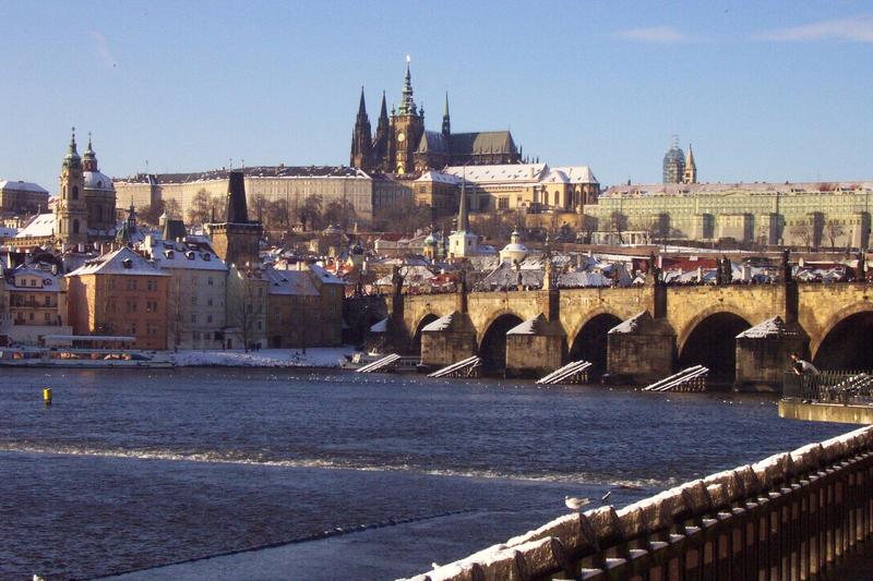 Prag im Winter