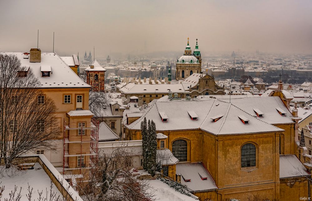 Prag im Winter