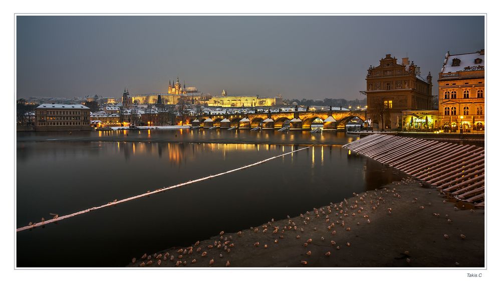 Prag im Winter