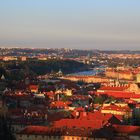 Prag in den Abendsonnenstrahlen