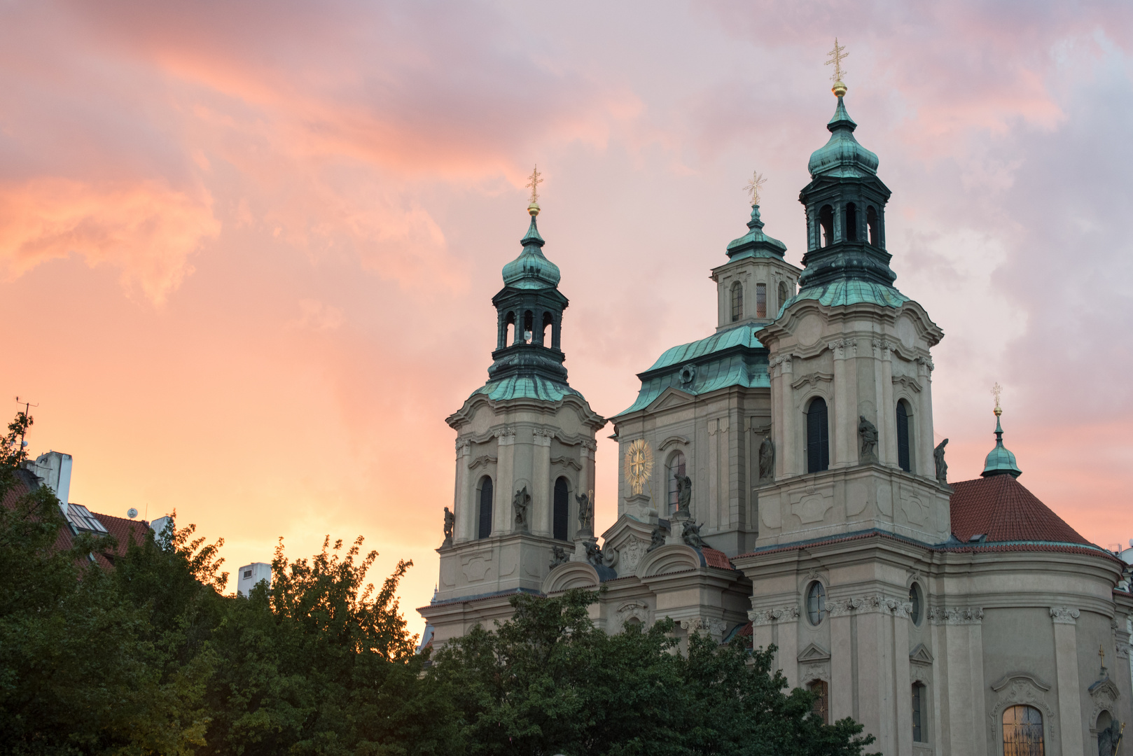 Prag in der Abendsonne