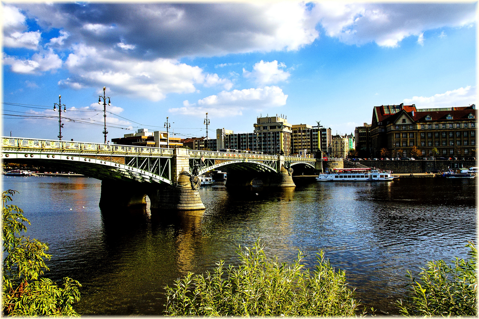 Prag, Jugendstilbrücke Cechuv most