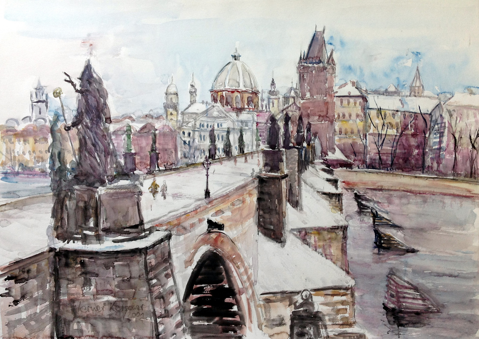 Prag Karlsbrucke 01 Foto Bild Kunstfotografie Kultur Gemalde Skulpturen Gemalde Und Zeichnungen Bilder Auf Fotocommunity