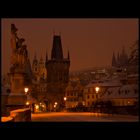 Prag - Karlsbrücke am Morgen