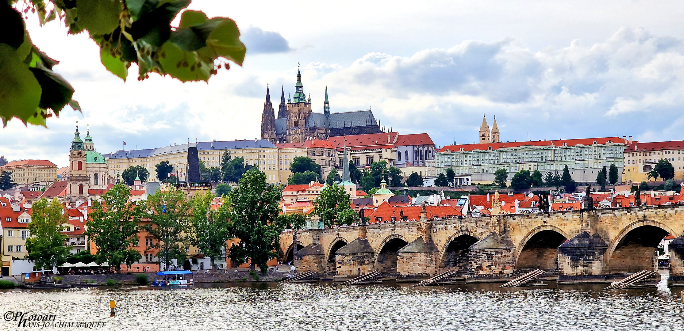 Prag - Karlsbrücke - Burg