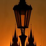 Prag, Karlsbrücke um 6.34 Uhr