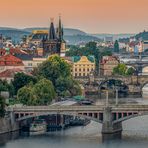 Prag - Karlsbrücke und Altstadt