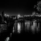 Prag Karlsbrücke und Burg