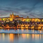 Prag - Karlsbrücke und Hradschin