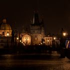 Prag - Karlsbrücke zur später Stunde