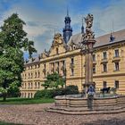 Prag  - Karlsplatz vor dem neuen Rathaus -