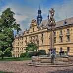 Prag  - Karlsplatz vor dem neuen Rathaus -
