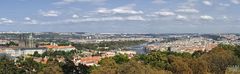 Prag, Kleinseite und Altstadt vom Aussichtsturm