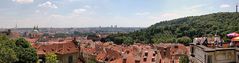 Prag: Kleinseite von der Burg aus