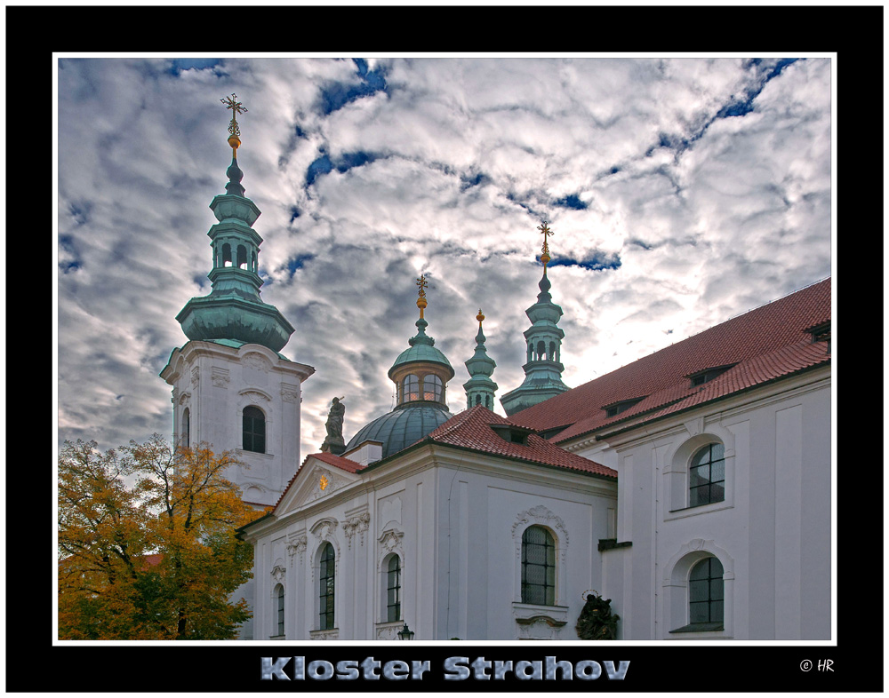 Prag mit dem weltbekannten Kloster Strahov