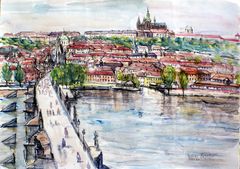 Prag mit Karlsbrücke