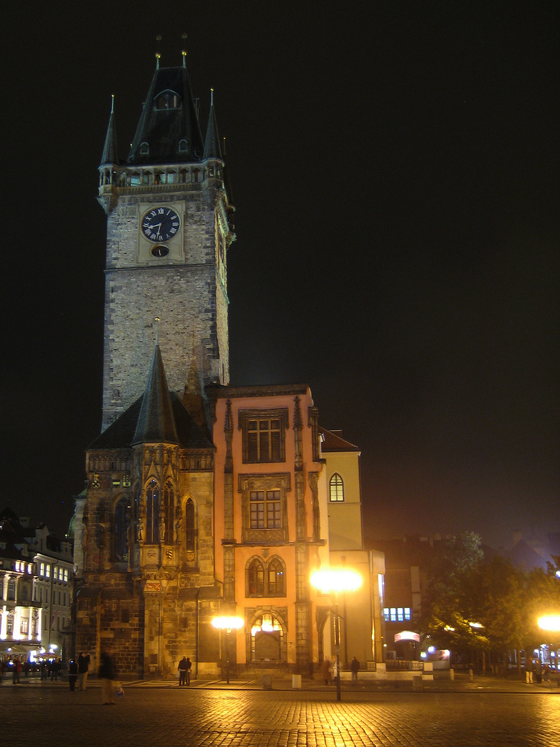 Prag: Nachts am Altstädter Ring