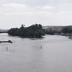 Prag: Nochmals die Moldau von der Karlsbrücke