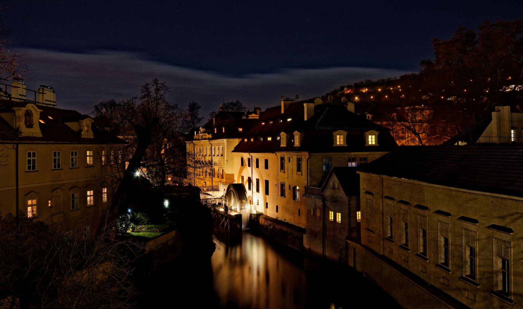 Prag, OT Kampa, Wassermühle