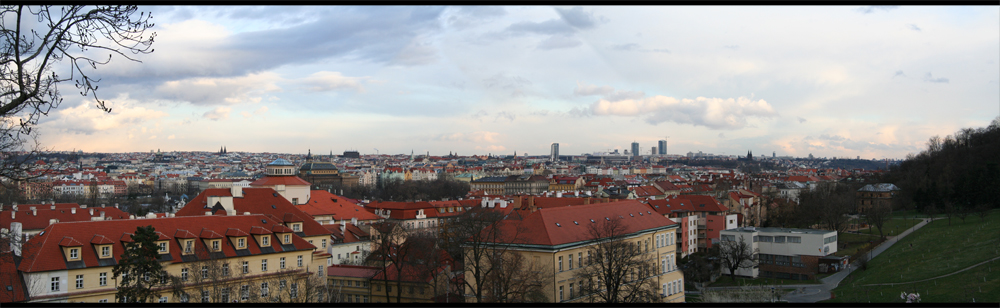 Prag Panoramaview