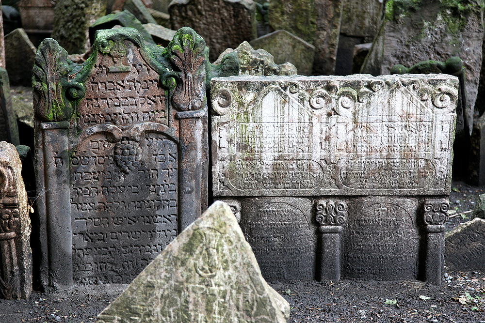 Prag - Praga: Der Judenfriedhof / el cementerio de los Judios II