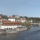 Prag - rechts und links der Moldau