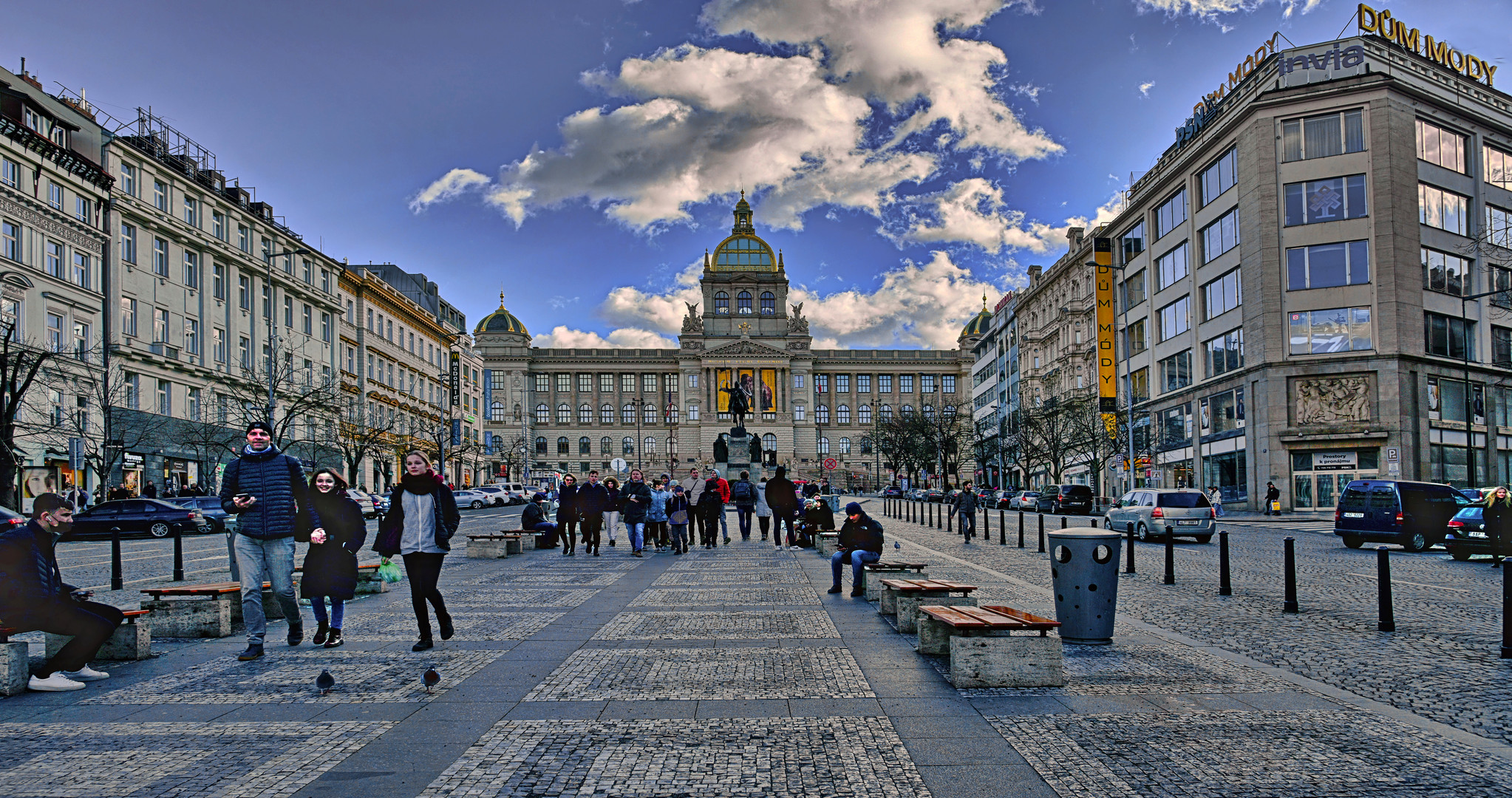 PRAG - Spaziergang am Wenzelsplatz -