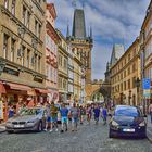 PRAG, TSCHECHIEN   - Mala Strana Brückenturm -