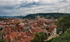Prag  über den Dächern