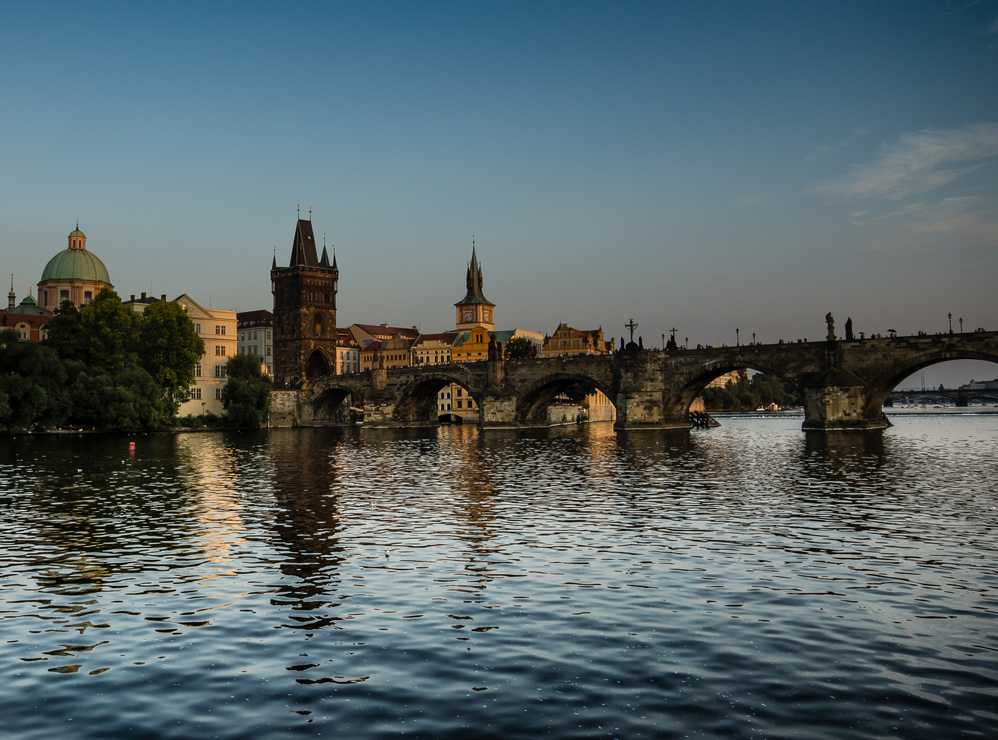 Prag und seine Brücke