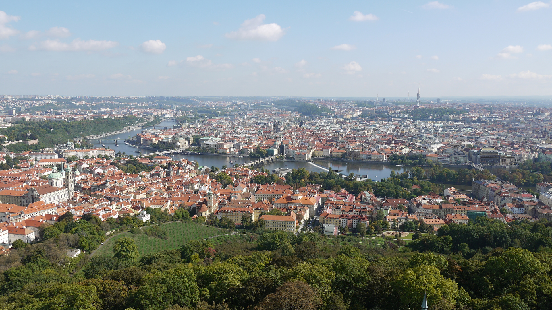 Prag vom Petrin aus