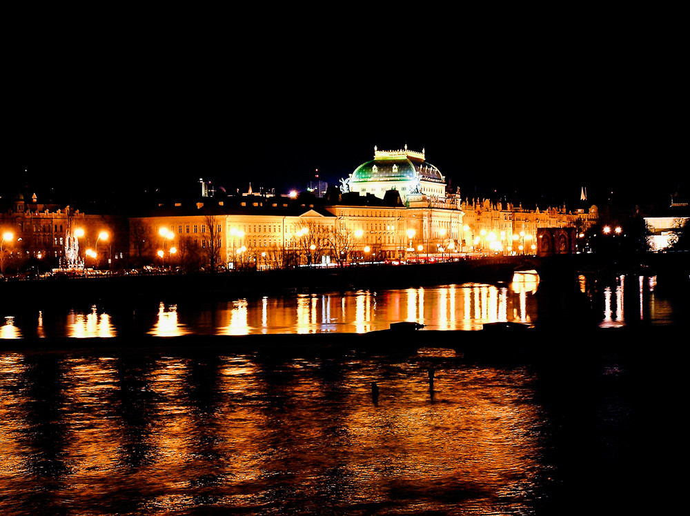 Prag von der Karlsbrücke