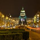 Prag - Wenzelsplatz am Abend