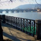 Prag - XV / Blick auf Karlsbrücke