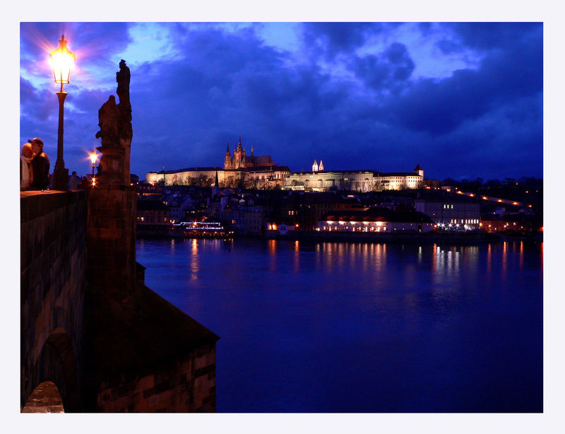 Prag - zur blauen Stunde