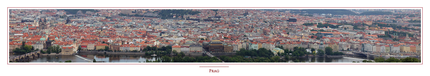Prag zwischen Karlsbrücke und Tanzendem Haus