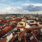 Praga dalla torre del municipio