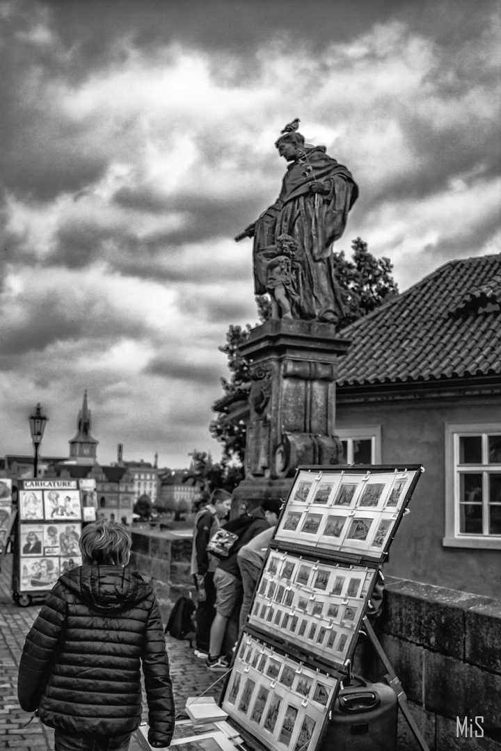 Praga en blanco y negro