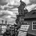 Praga en blanco y negro