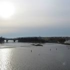 Praga - Fiume Moldava dal Ponte Carlo