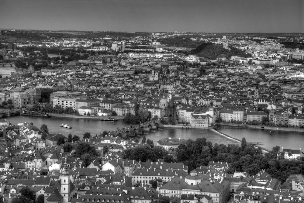 Praga in B&W