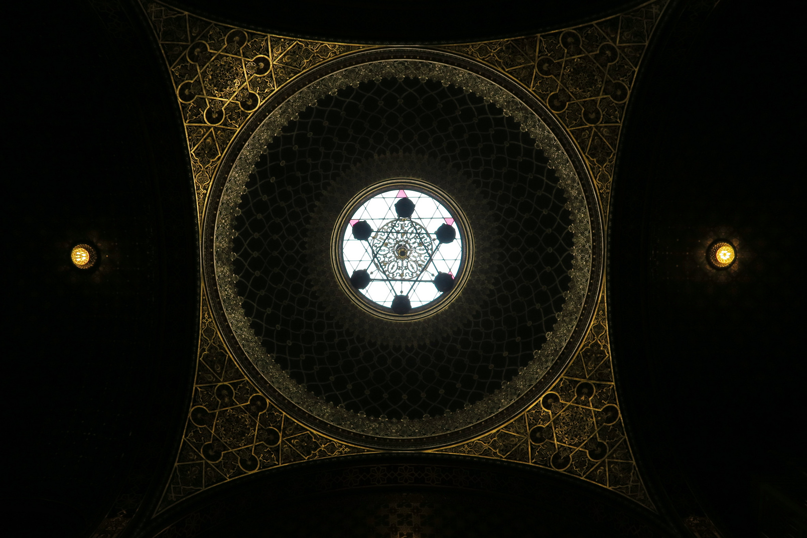 Praga, la cupola della Sinagoga spagnola 