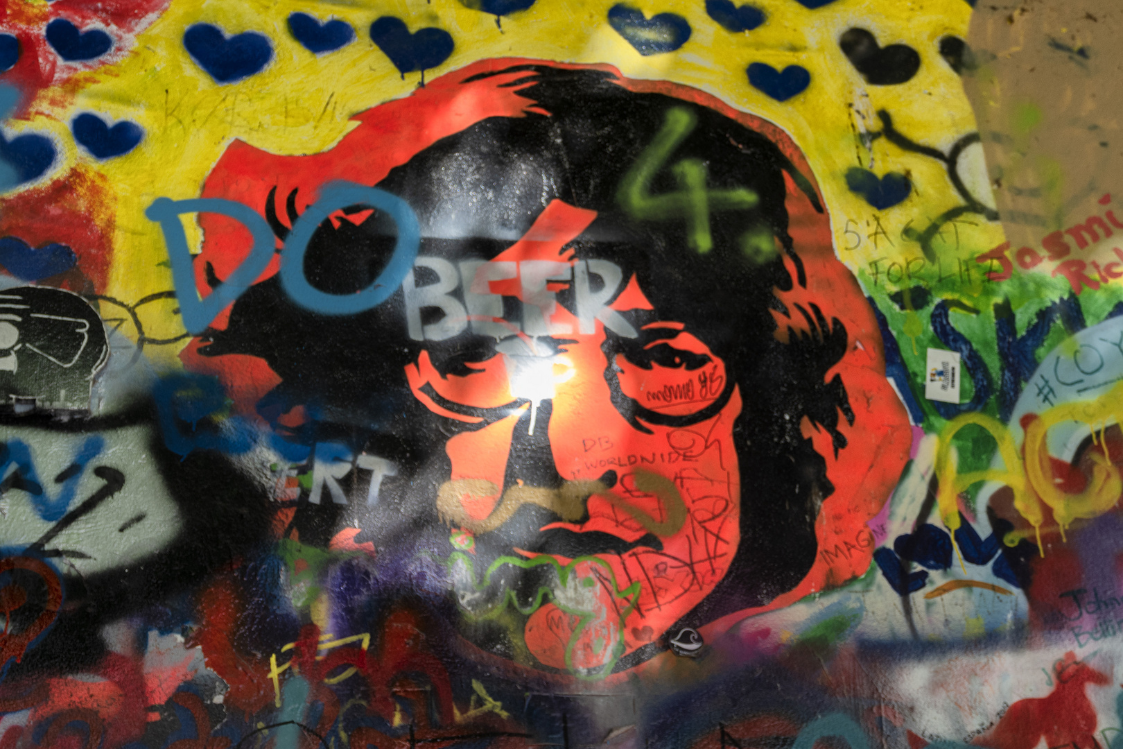 Praga, Lennon wall